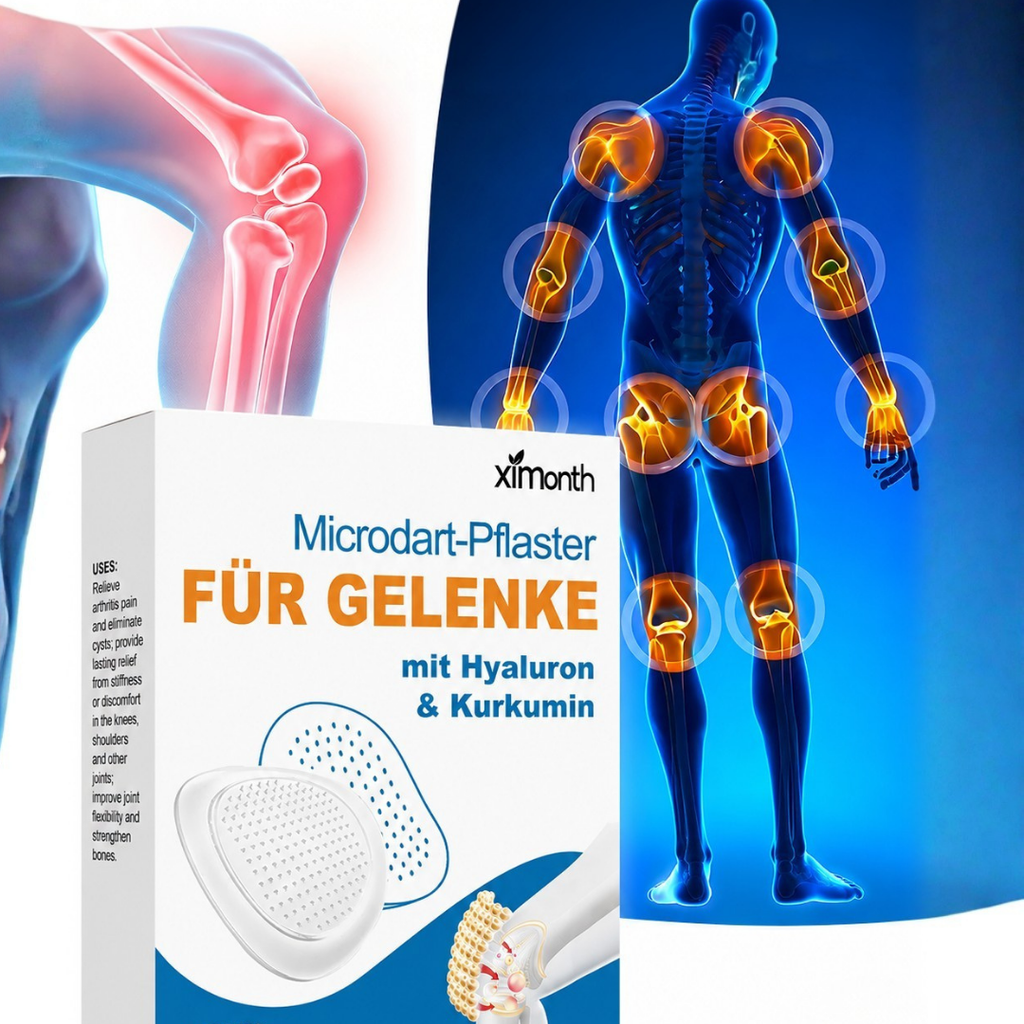 PATCH À MICRO AIGUILLES - SOULAGER LES ARTICULATIONS À L'ACIDE HYALURONIQUE