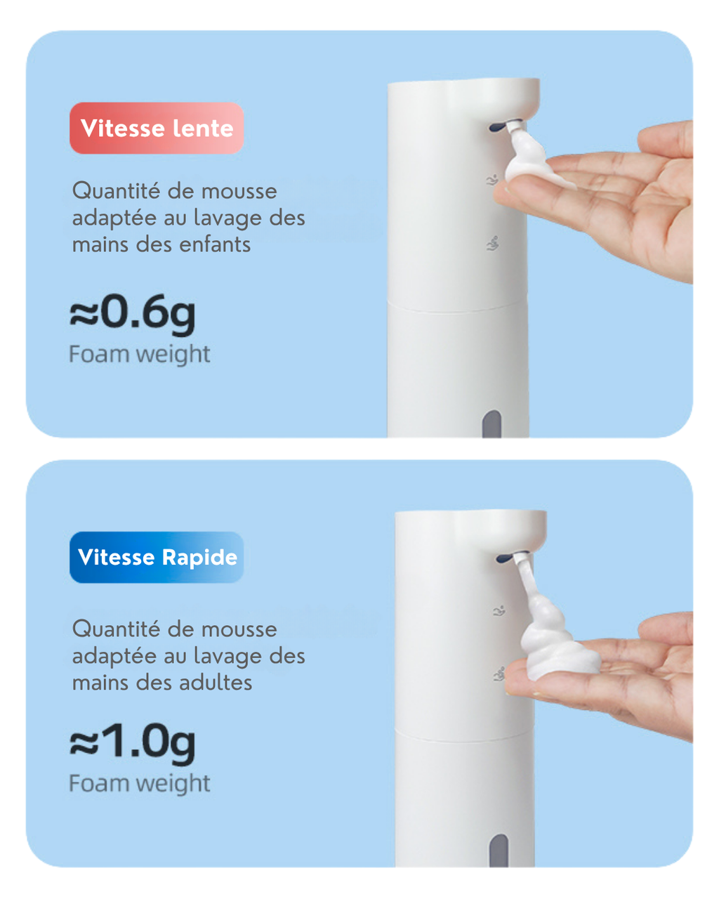DISTRIBUTEUR DE SAVON AUTOMATIQUE (UNE BOUTEILLE DE SAVON LIQUIDE OFFERT)