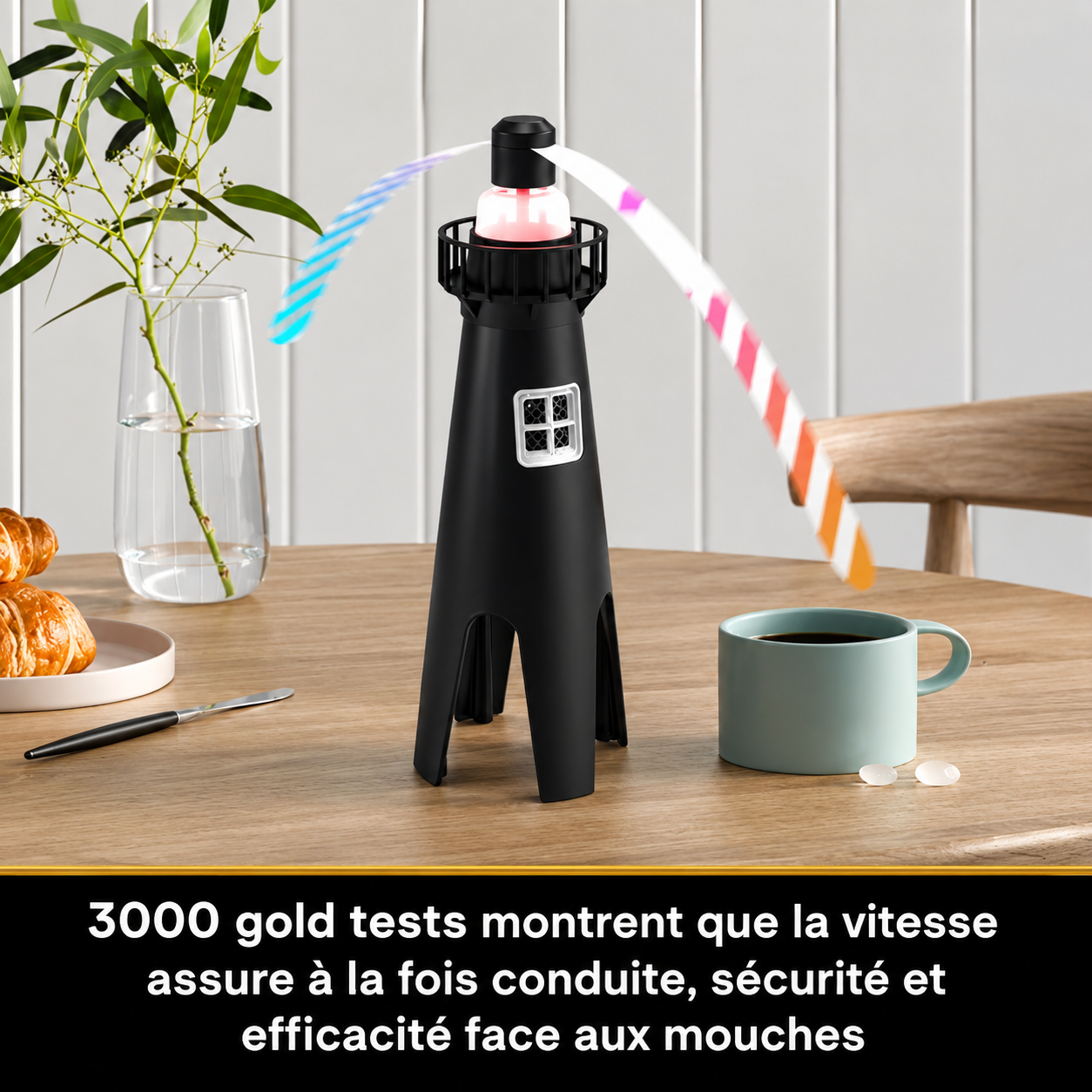 VENTILATEUR ANTI MOUCHE - DESIGN 2.0