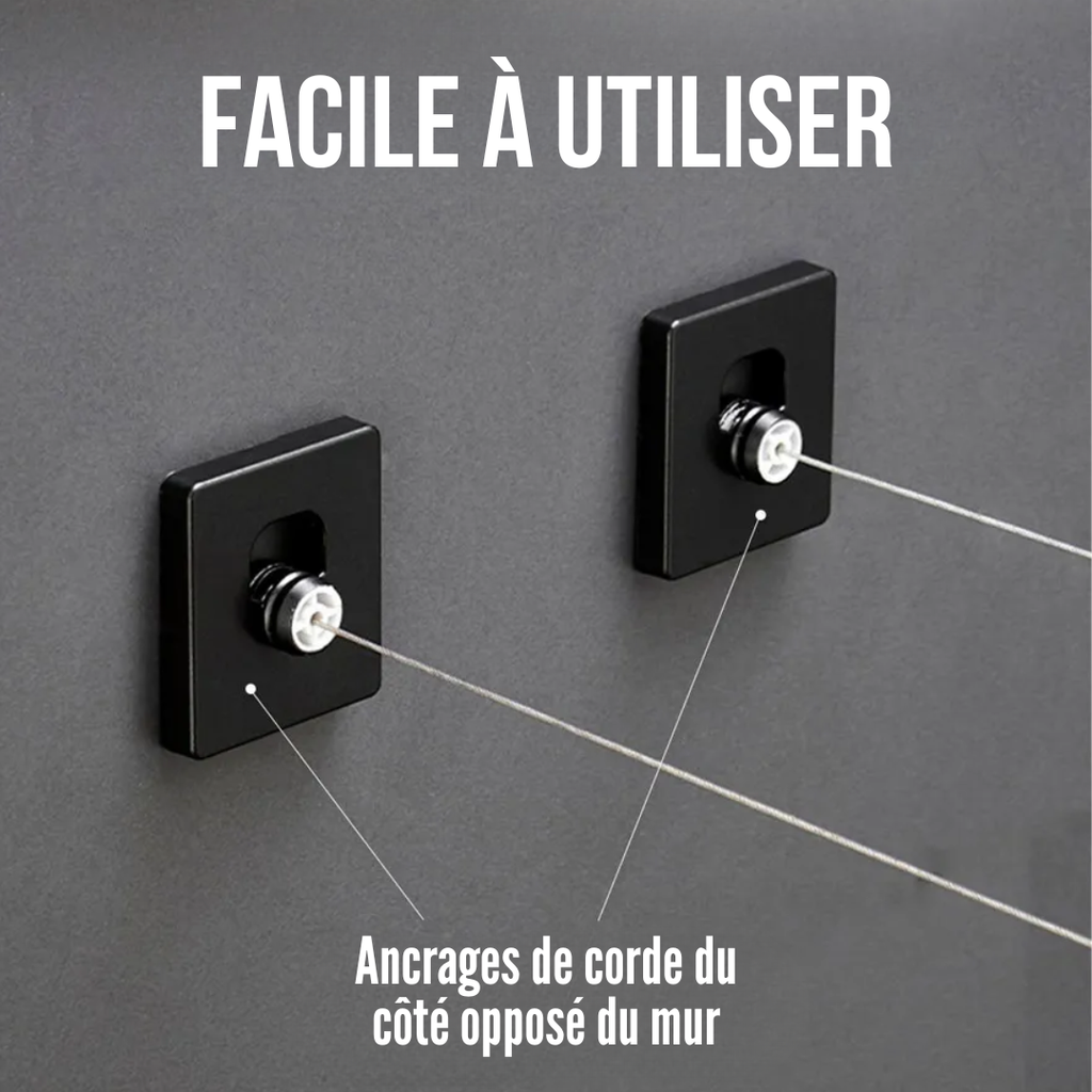 ETENDOIR À LINGE - PACK DE CINTRE OFFERT 🎉