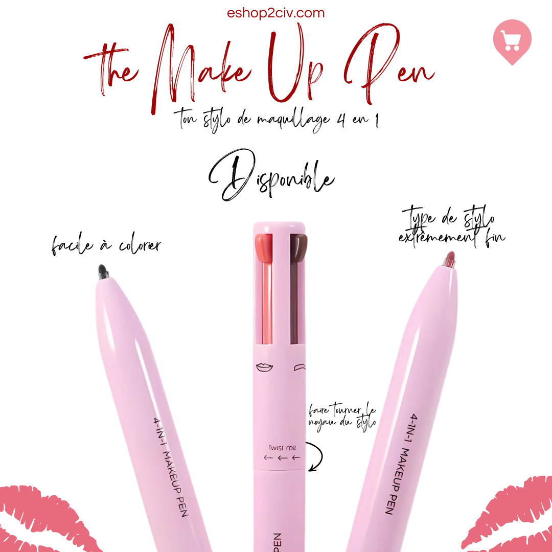 THE MAKE UP PEN - STYLO MAQUILLAGE 4 EN 1