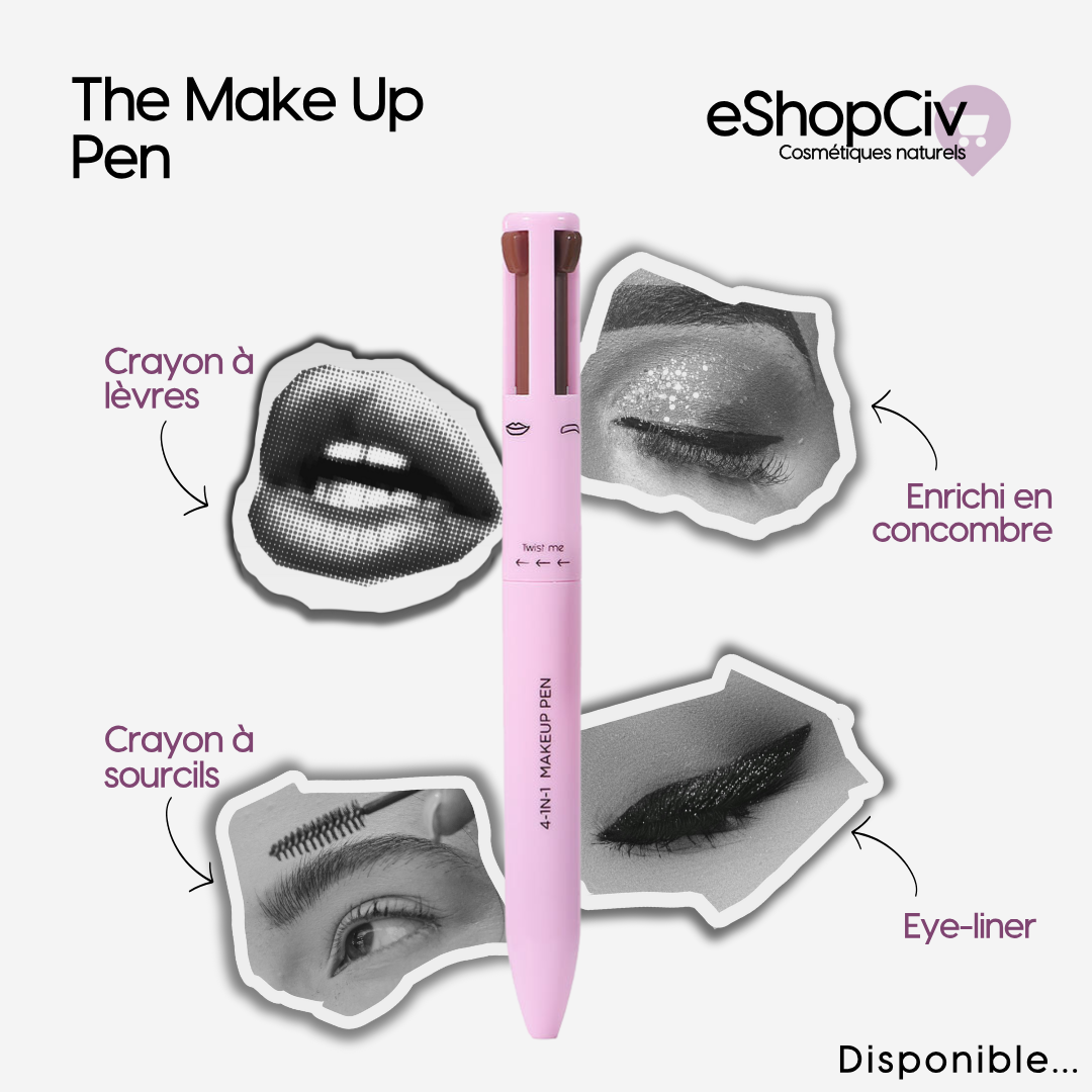 THE MAKE UP PEN - STYLO MAQUILLAGE 4 EN 1