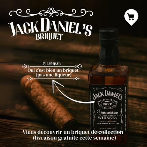 JACK DANIEL'S BRIQUET