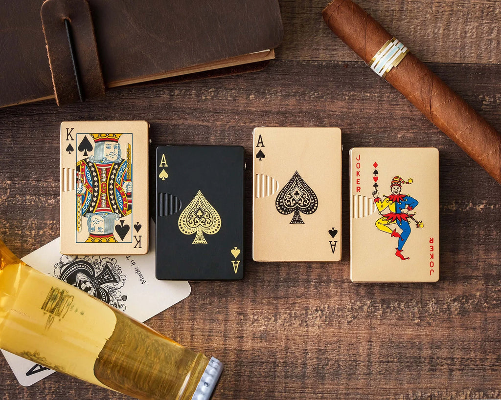 POKER BRIQUET - AS BLACK